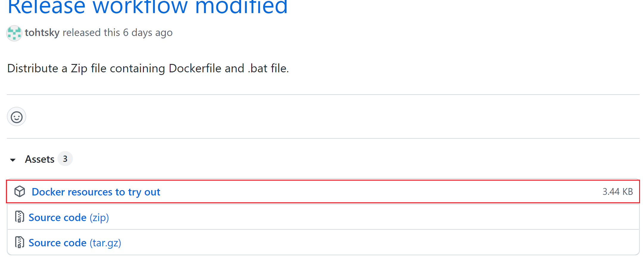 recotem compose download page